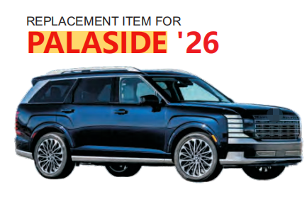 Voorspatbord rechts links passagierszijde spatbord voor HYUNDAI PALISADE 2026